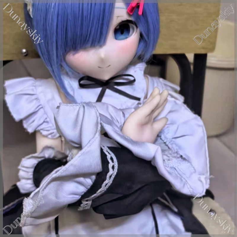 Anime Cosplay Rem - RE0 Rem Ram BJD Vestito da