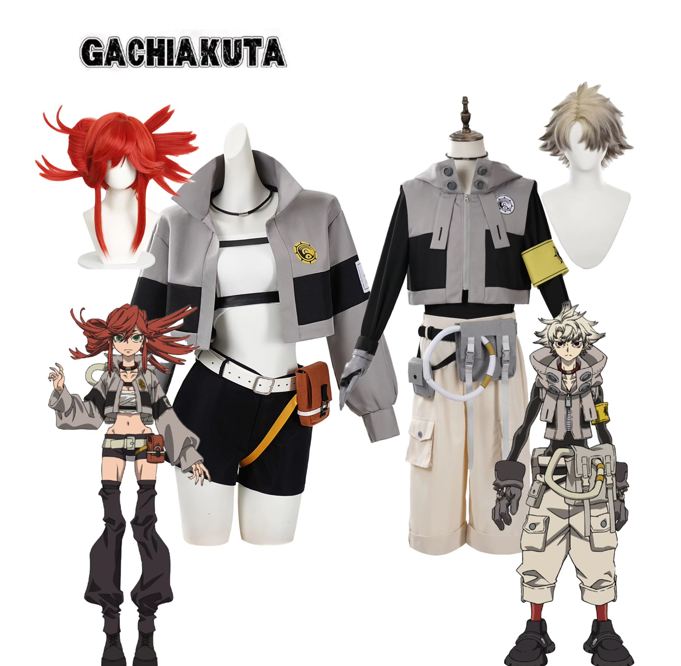 Anime Cosplay Plus Size - Costume Cosplay di Riyo da GACHIAKUTA,