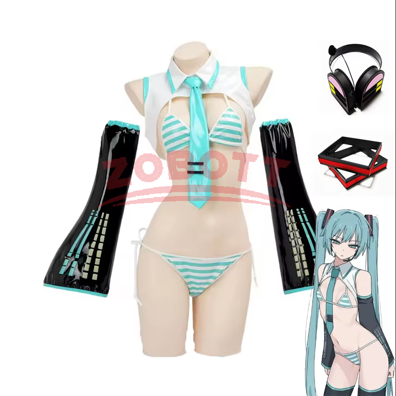 Anime Cosplay Bikini - Gioco Anime Miku Cosplay Miku Formula