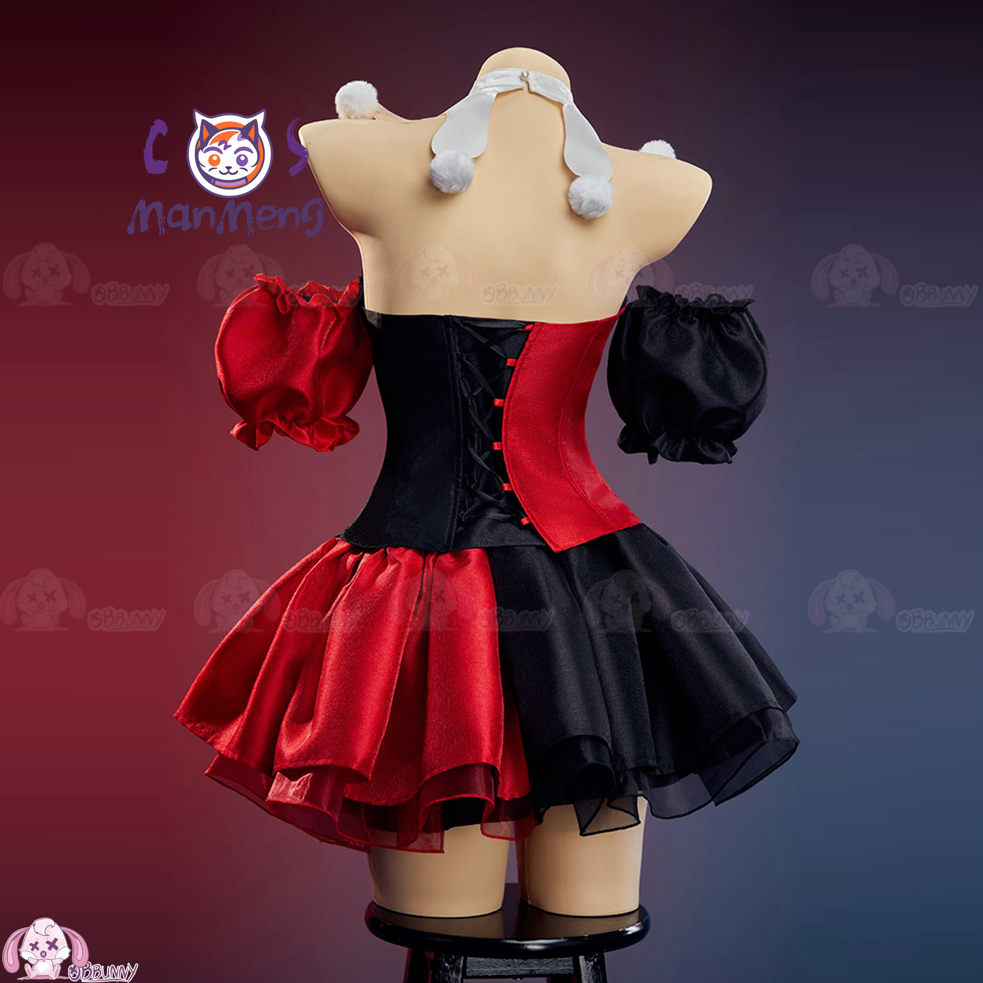 Anime Cosplay Lolita - Nuova gonna gotica Lolita da clown,