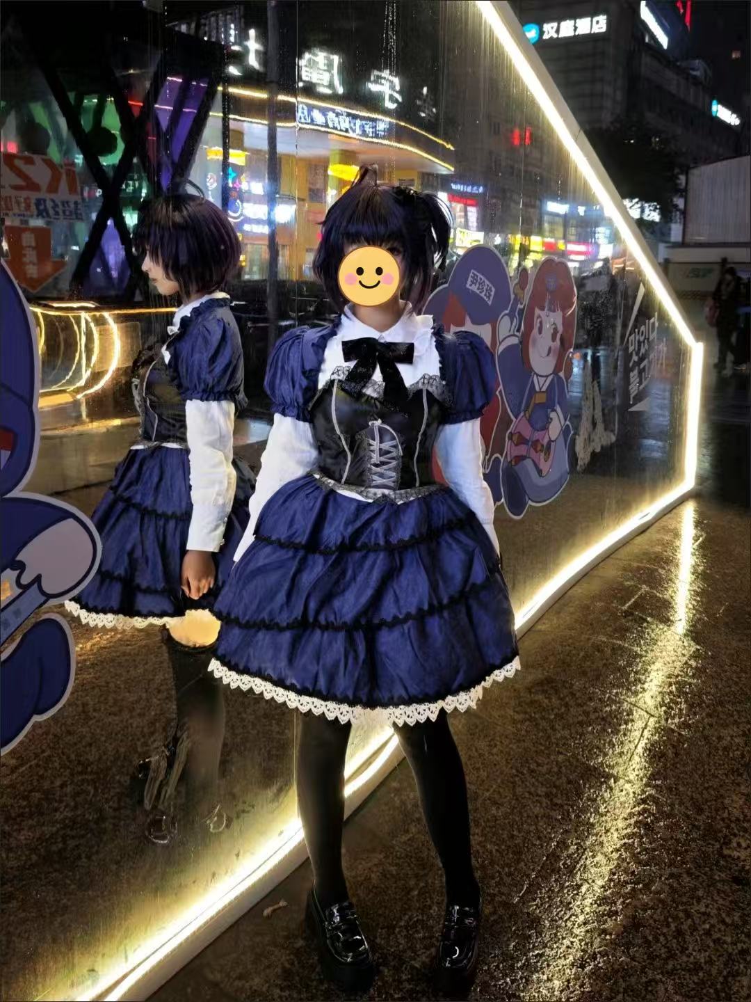 Anime Cosplay Lolita - Costume Cosplay Rikka Takanashi Chūnibyō Demo