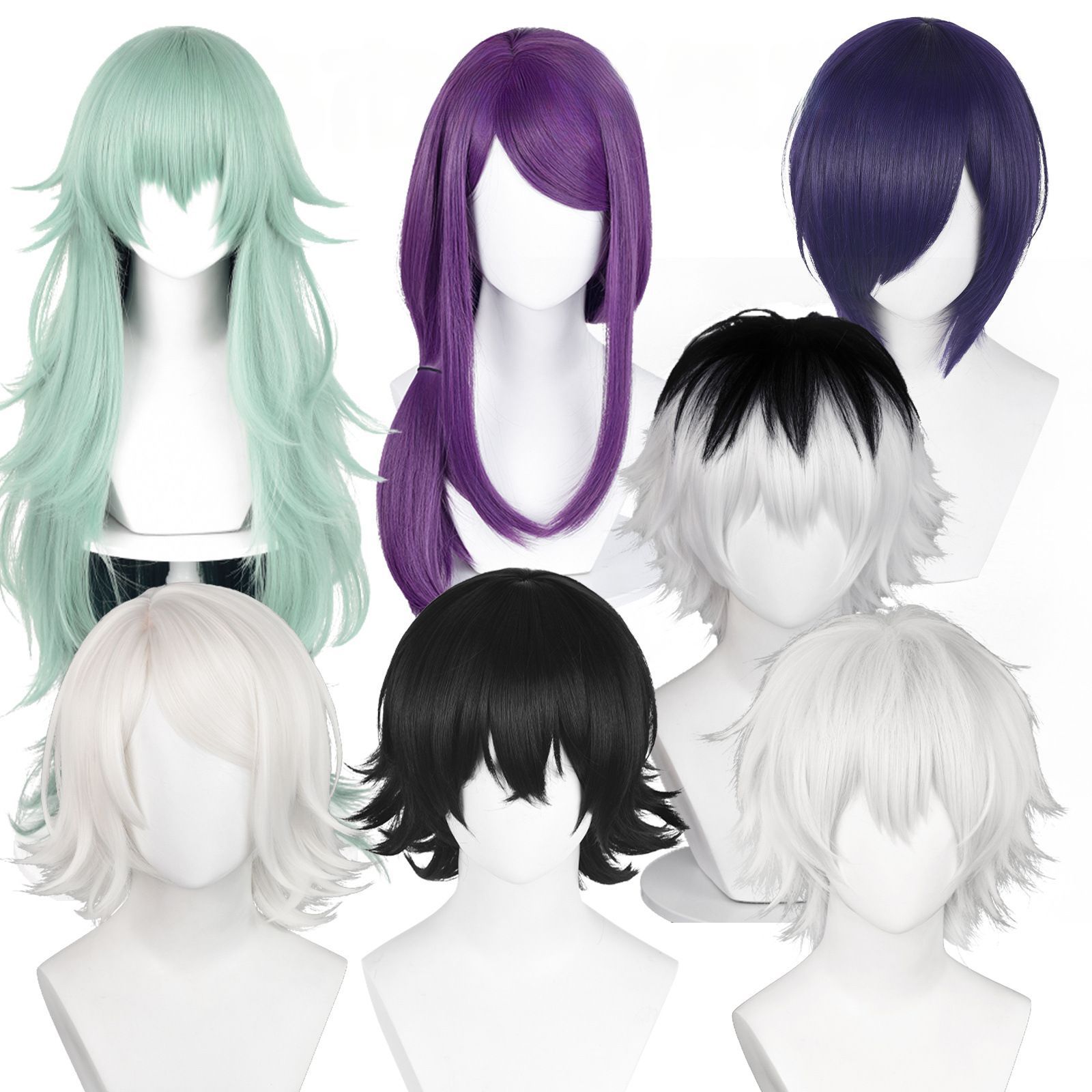 Anime Cosplay Tokyo Ghoul - Anime Tokyo Ghoul Kaneki Ken Parrucca