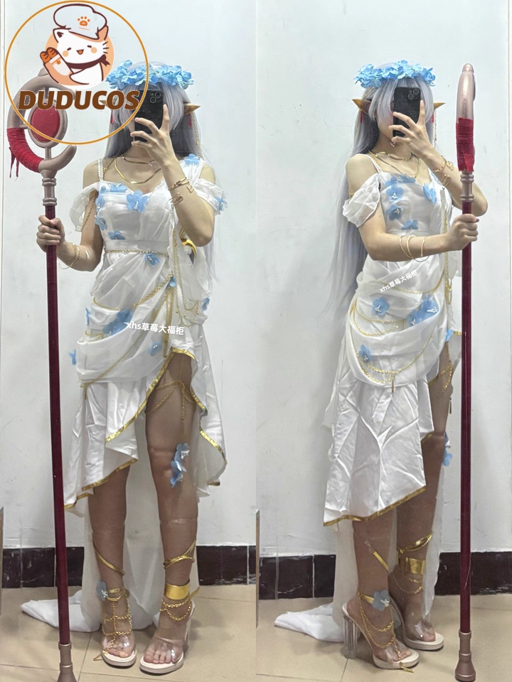 Anime Cosplay Dress - IN MAGAZZINO Frieren Cosplay Doujin Costume