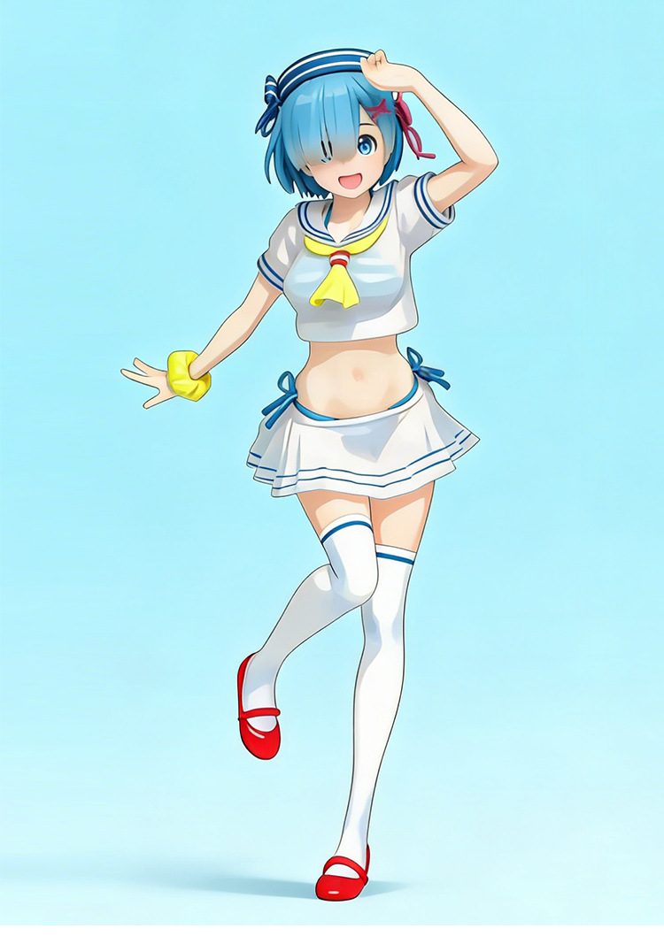 Anime Cosplay Rem - Costume Cosplay Anime Rem, Completo da
