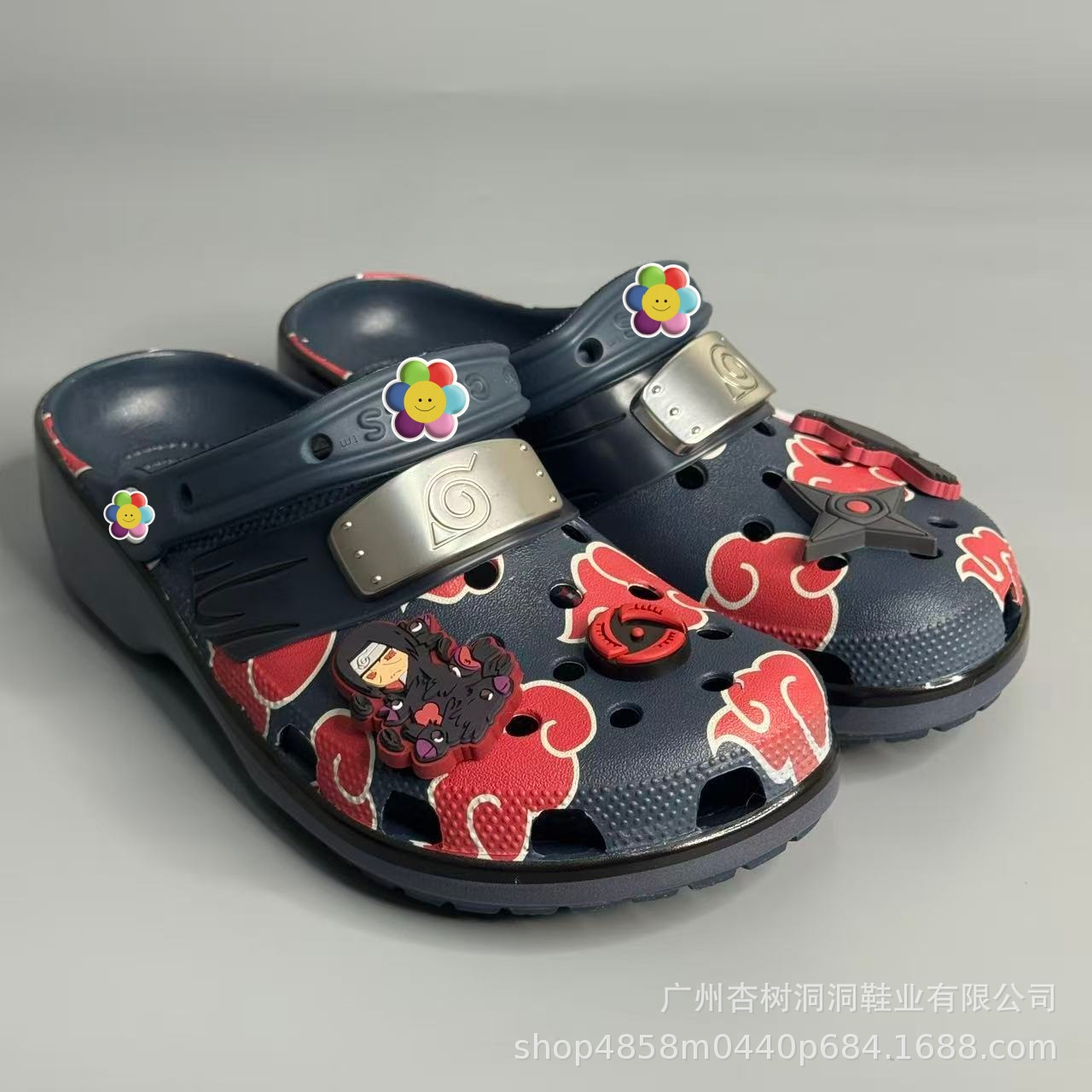 Sandali Naruto Akatsuki Red Cl - Anime Cosplay Thick recensione e prezzo