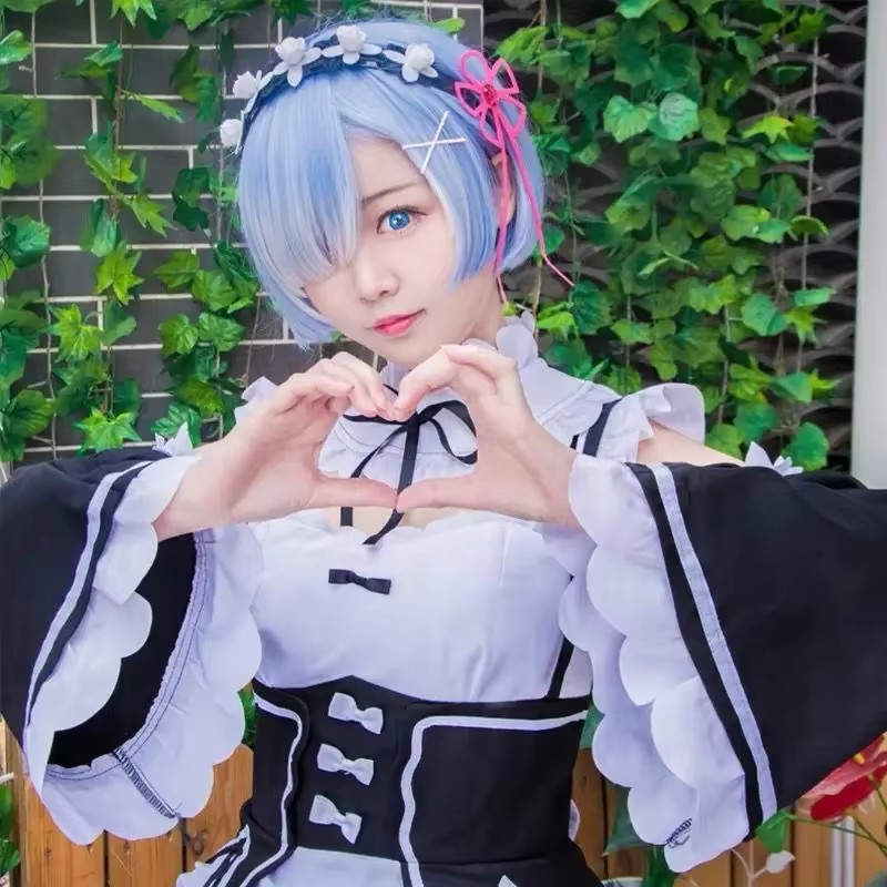 Costume Cosplay Anime Re:Zero  - Anime Cosplay Rem recensione e prezzo