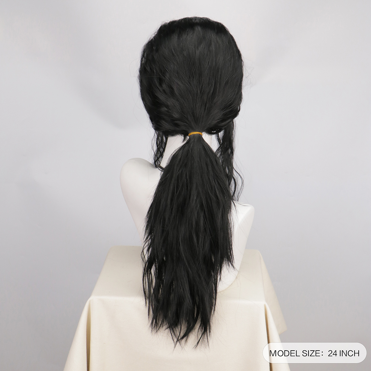 Parrucca o Occhiali per Cospla - Anime Cosplay Long Black Hair recensione e prezzo
