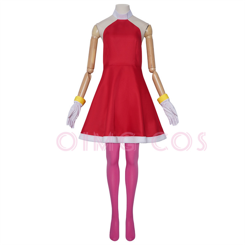 Costume da Cosplay Amy Rose pe - Anime Cosplay Dress recensione e prezzo