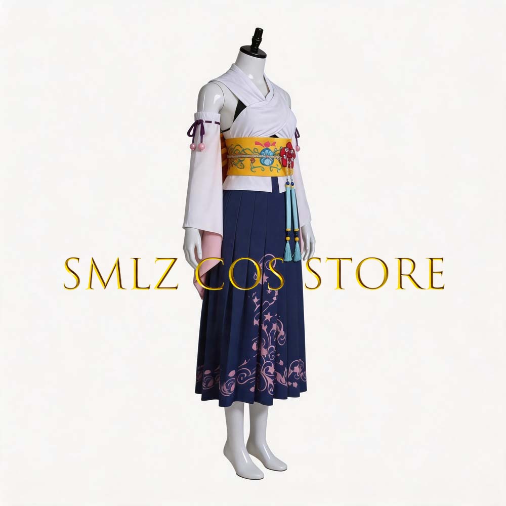 Costume Cosplay Smlz FFX Yuna  - Anime Cosplay Dress recensione e prezzo
