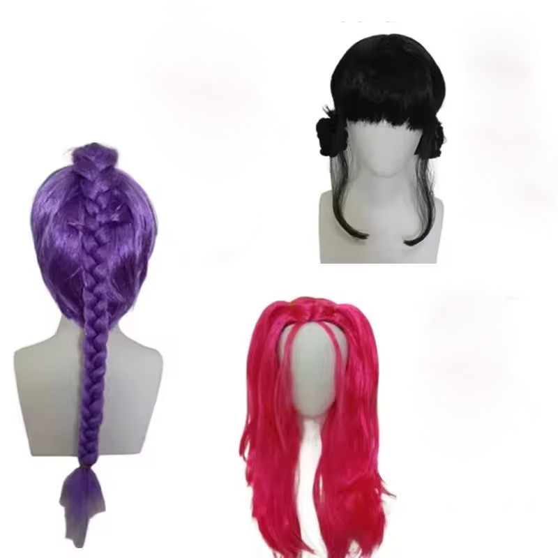 Parrucca Sintetica Lunga Viola - Anime Cosplay Long Black Hair recensione e prezzo