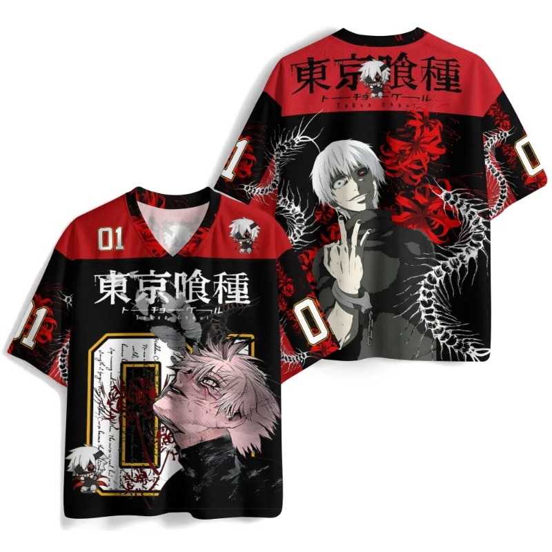 Maglietta Tokyo Ghoul Kaneki K - Anime Cosplay Tokyo Ghoul recensione e prezzo