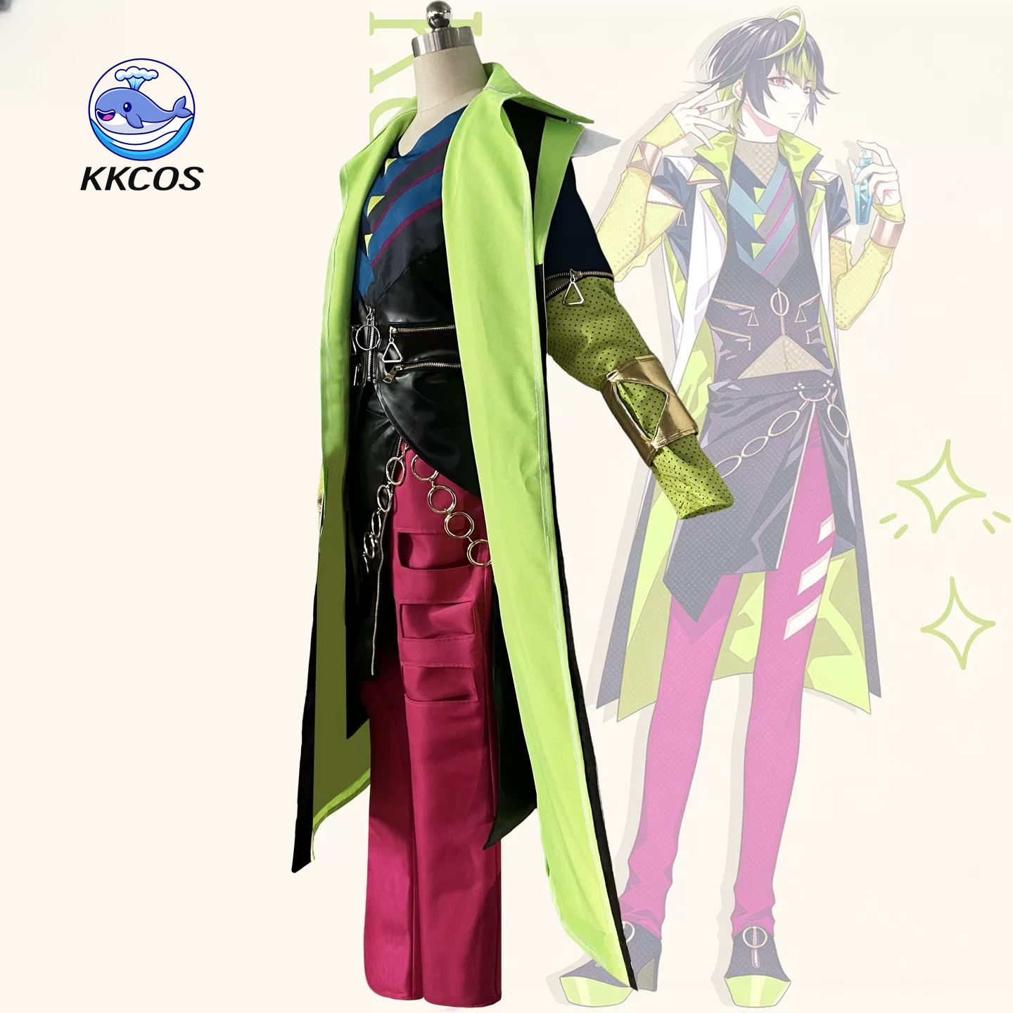 KKCos Cupid Parasite Keisaiin  - Anime Cosplay Dress For Men recensione e prezzo
