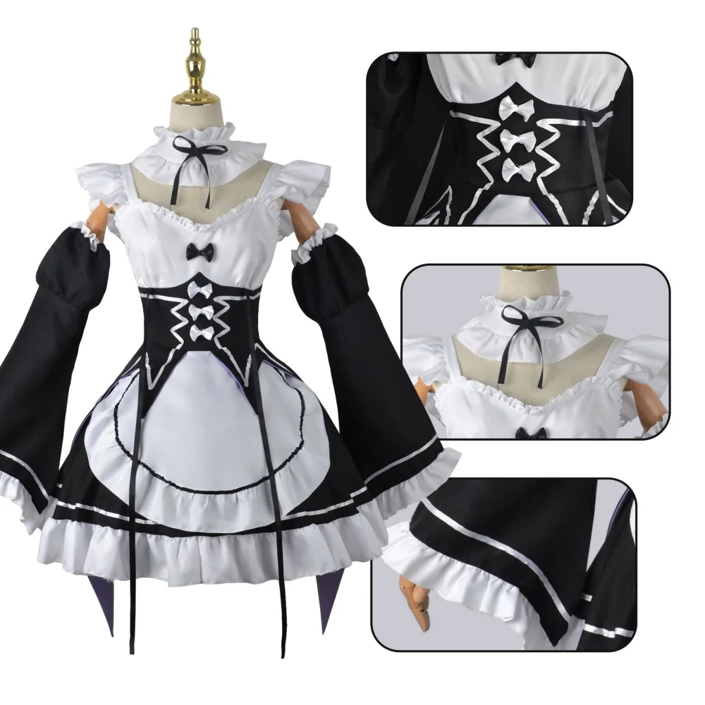 Costumi Cosplay Anime Ram Rem  - Anime Cosplay Rem recensione e prezzo
