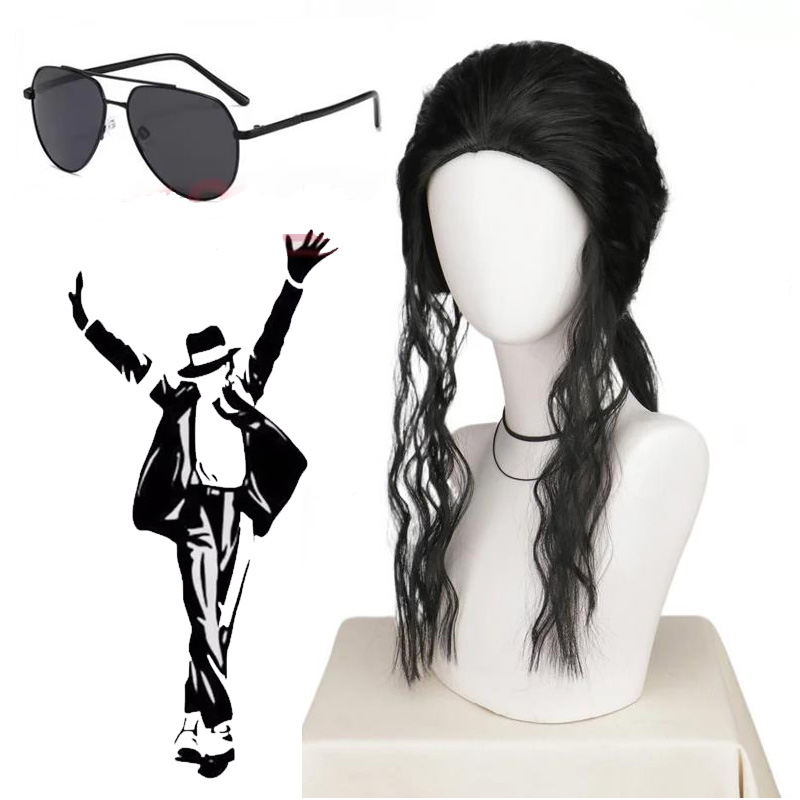 Parrucca o Occhiali per Cospla - Anime Cosplay Long Black Hair recensione e prezzo