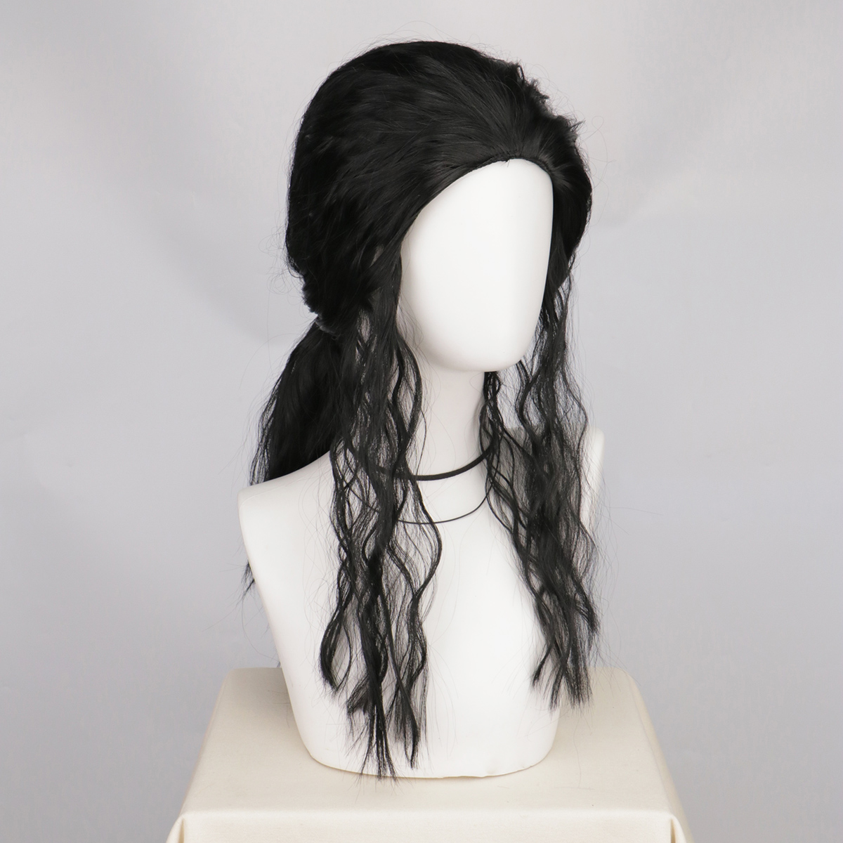 Parrucca o Occhiali per Cospla - Anime Cosplay Long Black Hair recensione e prezzo